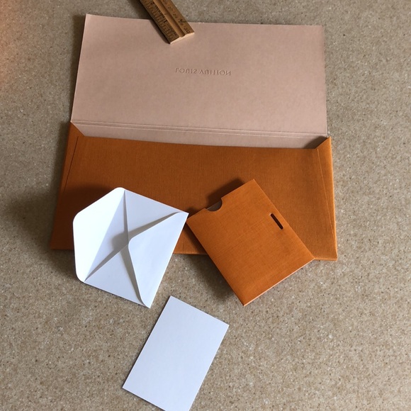 Authentic Louis Vuitton Long Wallet Box and point of sale accessories - Picture 5 of 16